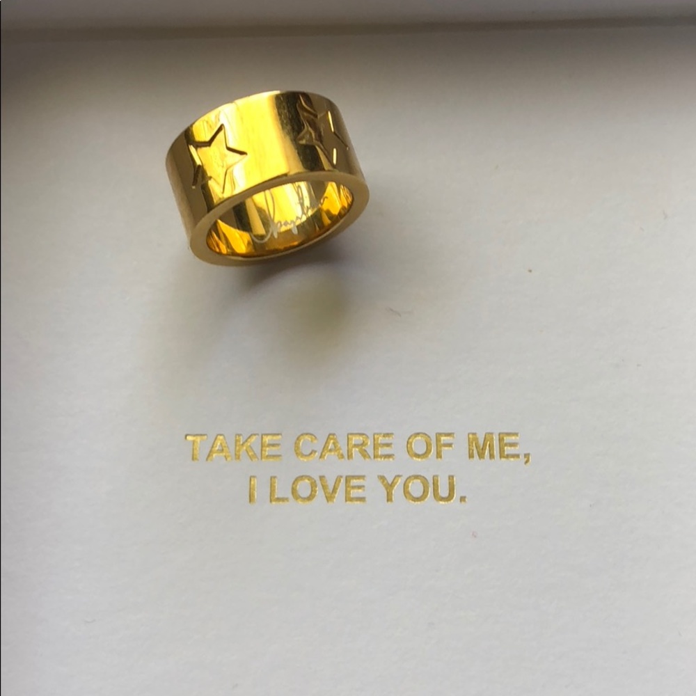 Trendy gold star ring ⭐️ - Picture 5 of 5